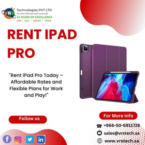 What Do You Get When You Rent an iPad Pro in KSA What Do You Get When You Rent an iPad Pro in KSA