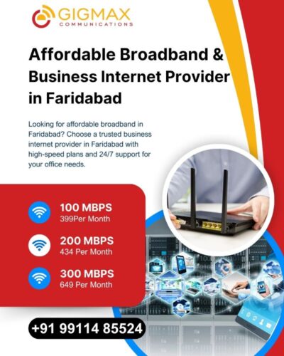 Business Internet Plans in Faridabad Choose Gigmax Broadband Today Business Internet Plans in Faridabad Choose Gigmax Broadband Today