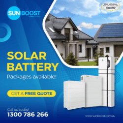 Solar battery packages available (1)