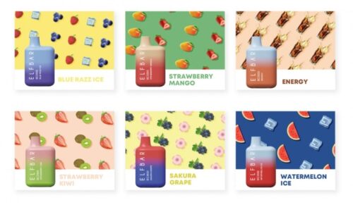 ELFBAR - BC5000 Disposable Pod ELFBAR - BC5000 Disposable Pod