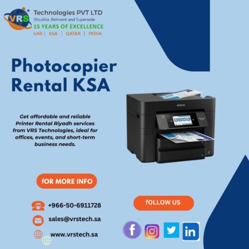 How to Get Affordable and Reliable Photocopier Rentals in KSA How to Get Affordable and Reliable Photocopier Rentals in KSA