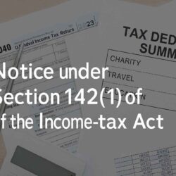 Notice under Section 142(1) of the Income-tax Act