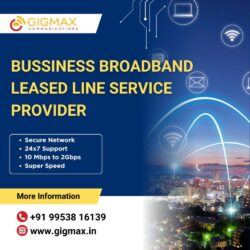 Business Broadband Leased Line in Haryana – High-Speed Internet by Gigmax