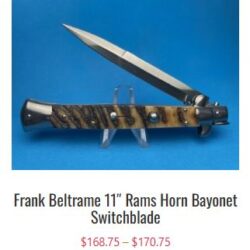 Frank Beltrame knives