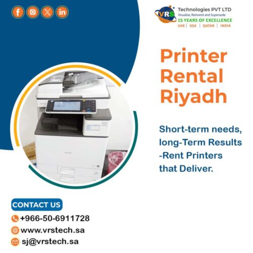 Why You Should Consider Printer Leasing in Riyadh Toda? Why You Should Consider Printer Leasing in Riyadh Toda?