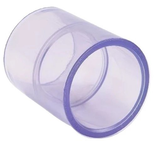 Clear PVC Couplings Clear SCH40SCH80 PVC Couplings – Clear Pipe Clear PVC Couplings Clear SCH40SCH80 PVC Couplings – Clear Pipe