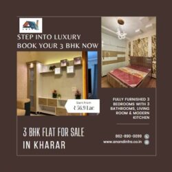 3 BHK flats for sale in Kharar 1111