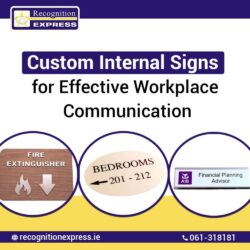 Custom Internal Signs for Effective Workplace Communication