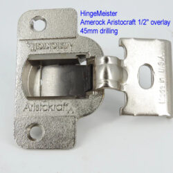 refurbished Amerock 2110-3A concealed cabinet hinges