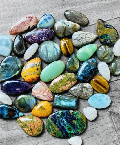 AAA+++ Grade Natural Cabochon Stone Mix - gemstones for sale AAA+++ Grade Natural Cabochon Stone Mix - gemstones for sale