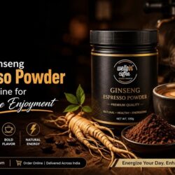 Ginseng Espresso Powder in India Online for Rich Coffee Enjoyment