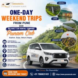 One-Day Weekend Trips from Pune with a Reliable Car Rental Company