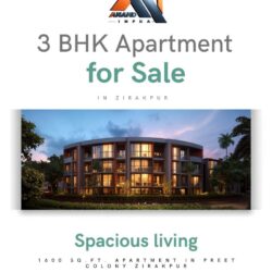 3 BHK flats for sale in Zirakpur (Anand Infra) 86749