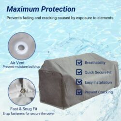Pontoon Boat Seat Covers _ Waterproof Pontoon Boat Lounge Seat Covers – SAVVYCRAFT