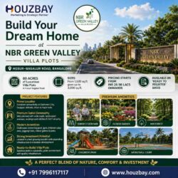 NBR Green Valley Villa Plots in Bangalore  Hosur–Bagalur Road Houzbay