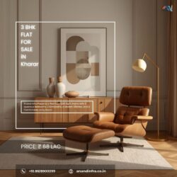 3 BHK FLATS FOR SALE  iN Kharar (Anand Infra) 04