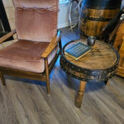 Whiskey Barrel End Tables _ Handmade Rustic Furniture – Empty Barrel