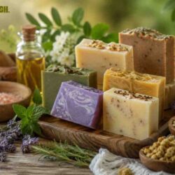NaturalArtisanSoapCollectionHandcraftedPlant-BasedSoapBarsforHealthySki