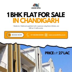1 BHK FLAT For sale in chandigarh (1147) Anand Infra