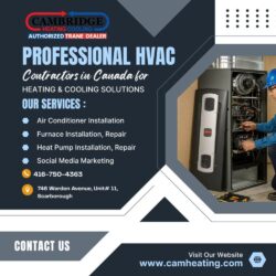 Professional HVAC Contractors in Canada for Heating & Cooling Solutions