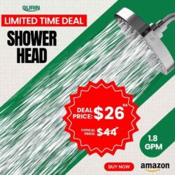 shower head 1.8 gpm