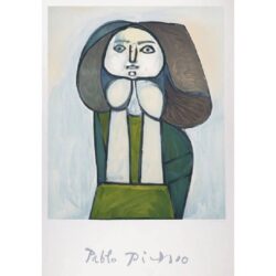 Framed Picasso Prints _ Portrait de Femme Artwork