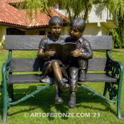 childrens statues