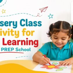 Nursery Class Activity for Fun Learning at SIS PREP School