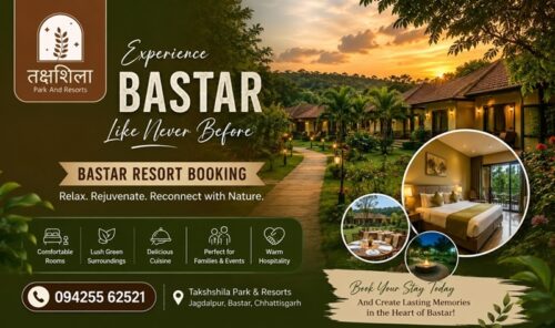 Bastar Resort Booking – Experience Nature with Comfort at Takshshila Park & Resorts Bastar Resort Booking – Experience Nature with Comfort at Takshshila Park & Resorts