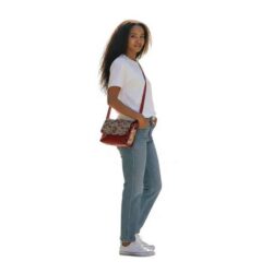 Leather crossbody bag