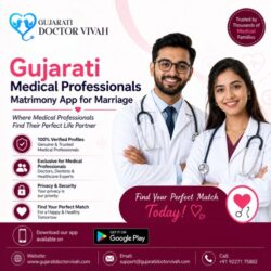 Gujarati Medical Professionals Matrimony App for Marriage  - Gujarati Doctor Vivah