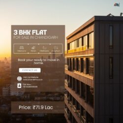 3 BHK FLATS FOR SALE IN CHANDIGARH 0684 (Anand Infra)