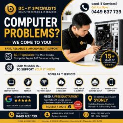 Computer Repair Services Sydney