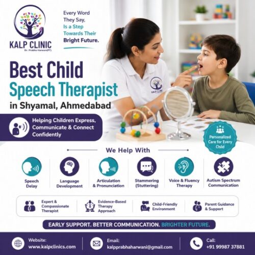 Best Child Speech Therapist in Shyamal Ahmedabad - Kalp Clinic Best Child Speech Therapist in Shyamal Ahmedabad - Kalp Clinic
