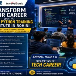 Transform Your Career with the Best Python Training Institute in Rohini
