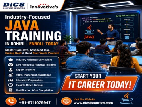 Industry-Focused Java Training in Rohini Industry-Focused Java Training in Rohini