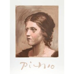 Olga Picasso _ Elegant Pablo Picasso Portrait Print