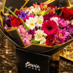 50th Wedding Anniversary Rose  Luxury Golden Roses UK Delivery