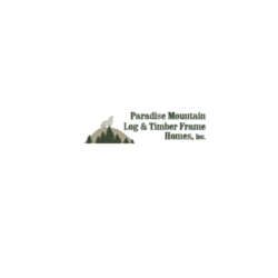 Paradise log homes logo