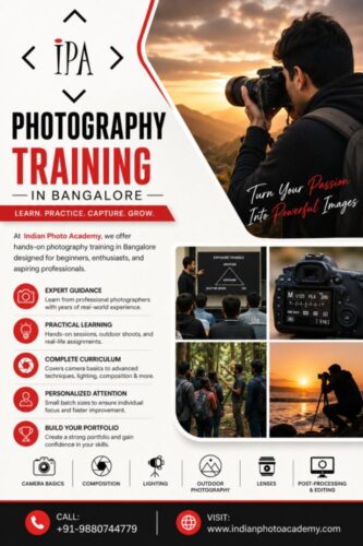 photography training in Bangalore photography training in Bangalore