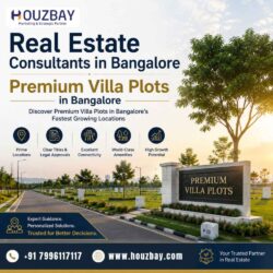 Real Estate Consultants in Bangalore  Premium Villa Plots in Bangalore Houzbay