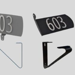 15 Modern House Address Plaque Ideas for Ultimate Curb Appeal – Spira Mailbox
