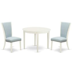 3 Piece Dining Table Set _ Rectangular Table & Chairs – The Savings Net