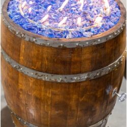 Whiskey Barrel Fire Pit _ Handmade Outdoor Fire Pit – Empty Barrel