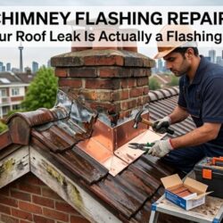 Chimney Flashing Repair- Signs Your Roof Leak Is Actually a Flashing Problem