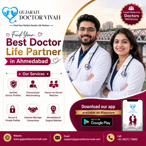 Find Your Best Doctor Life Partner in Ahmedabad - Gujarati Doctor Vivah Find Your Best Doctor Life Partner in Ahmedabad - Gujarati Doctor Vivah