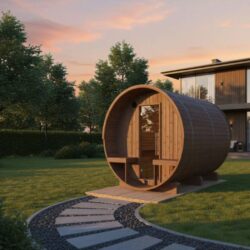 Outdoor Saunas & Barrel Saunas _ Premium Outdoors Saunas – Aurum Apex