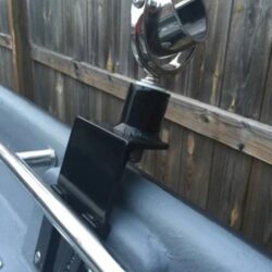 boat oar lock mount