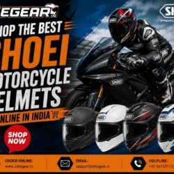Shoei helmet banner