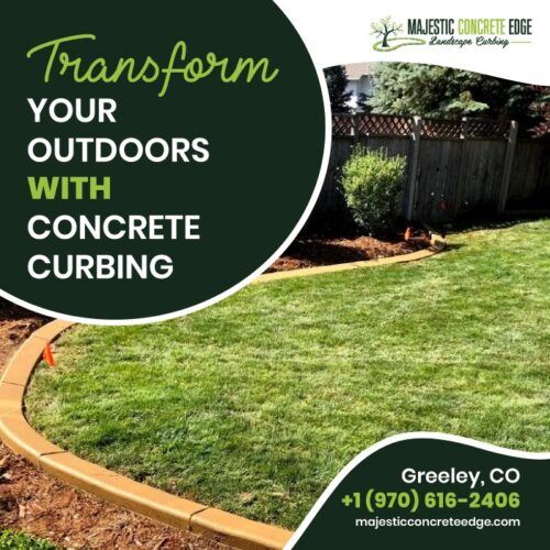 Concrete Landscape Borders in Greeley, CO Concrete Landscape Borders in Greeley, CO